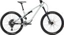 Commencal Meta AM 29 MTB-Fahrt mit Vollfederung Sram NX / SX Eagle 12 V Alpin / Weiß 2021