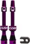 CushCore Tubeless Valves 55 mm Purple