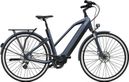 Electric City Bike O2 Feel iSwan City Boost 6.1 Mid Shimano Altus 8V 432 Wh 26'' Gris Anthracite