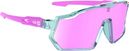 AZR Pro Race Jr Turquoise / Pink Goggles