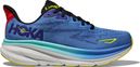 Chaussures Running Hoka Clifton 9 Bleu/Corail Homme