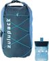 Sac à dos pliable étanche 12L turquoise Zulupack