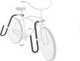 Porte Longboard ou paddle pour vélo