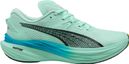 Chaussures Running Puma Deviate Nitro 3 Vert/Bleu Homme