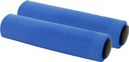 Paire de Grips Massi Silicone Mat Bleu