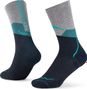 Buff Merino Lichtgewicht Crew Sokken Blauw