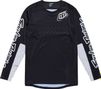 Troy Lee Designs Langarm Trikot Sprint Schwarz/Weiß