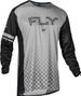 Maglia Fly Racing Rayce manica lunga Grigio / Nero