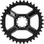 CR1 Direct Mount 8-Screw Black Chainring