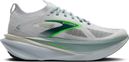 Brooks Hyperion Max 3 Running Shoes, White/Green, Men's