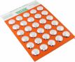 Lot d'embouts guidon couleur chrome