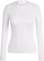 Maglia leggera a manica lunga Rapha da donna, bianco