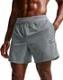 Nike Pro Training 6-Inch Shorts, Gray, Men's