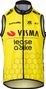 Gilet Agu Team Visma Lease a Bike 2025 Giallo