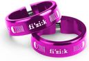 Paire de Bagues Lock-On Fizik Grip Clamps Violet
