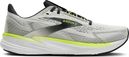 Brooks Revel 8 Running Shoes, Gray/Yellow, Men's