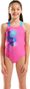 Bañador Arena Dots rosa/multicolor para niña