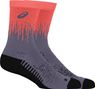 Asics Performance Run Crew Socken Violett/Koralle