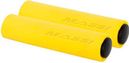 Pair of Massi Silicone Grips Matte Yellow