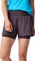 Brooks High Point Women's Gray 2-in-1 Shorts