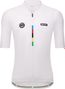 Santini Mondo UCI Maglia a maniche corte bianco