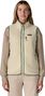 Dames fleece zonder mouwen Patagonia Retro Pile Beige