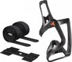 Granite Design Bottle Cage Aux E + Black Straps