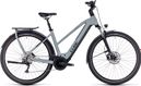 Cube Katmandú Híbrida One 750 Trapecio Bicicleta eléctrica urbana Shimano Deore 10S 750 Wh 700 mm Gris Pantano Verde 2023