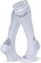 Chaussettes de Compression BV Sport Run Compression Blanc/Gris 