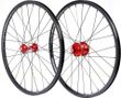 Paire de Roues Alu Expert SD M08 Disc Pride Control 28h Rouge