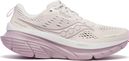 Chaussures Running Saucony Guide 18 Beige/Mauve Femme