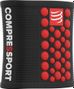 Compressport Sweatbands 3D.Dots Polsbandjes (Paar) Zwart Rood
