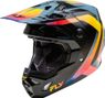 Casque intégral Fly racing Fly Formula CP Krypton Gris / Noir / Electric