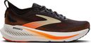 Brooks Glycerin 23 Running Shoes, Black/Orange, Men's