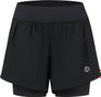 Short 2-en-1 Rogelli Essential Noir Femme