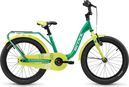 Vélo enfant S'COOL niXe - 1 vitesse - Vert/Citron vert