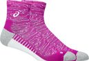 Chaussettes Asics Performance Run Quarter Rose