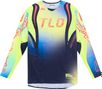 Maglia a maniche lunghe Troy Lee Designs Sprint Ultra Blu/Giallo