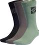 Lot de 3 Paires de chaussettes Adidas Five Ten Noir/Violet/Vert