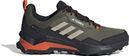 Chaussures de Randonnée Adidas Terrex AX4 GTX Kaki/Noir Homme