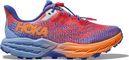 Hoka One One Speedgoat 5 Youth Red Blue Orange Children's Trail Shoes