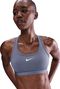 Sujetador Nike Swoosh Normal Support Azul, Mujer