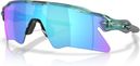 Oakley Radar EV Heater Sunglasses—Transparent Pacific/Prizm Sapphire Polarized/OO9541-0937