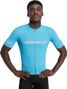 Maillot vélo mesh manches courtes homme Cyclisme M8 Environs Bleu