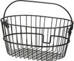 KlickFix Standard Front Basket Black
