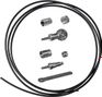 Magura Brake Hose with ETT-Banjo Kit, 3000 mm, Black