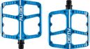 Deity Flat Trak Flat Pedals Blue