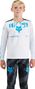 Maglia a maniche lunghe Fox Ranger Digi Image Junior Bianco