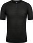Sous-couche manches courtes Rapha Merino Lightweight Noir Homme