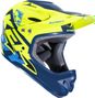 Casque Intégral Kenny Downhill Jaune Fluo/Bleu - Produit Reconditionné 